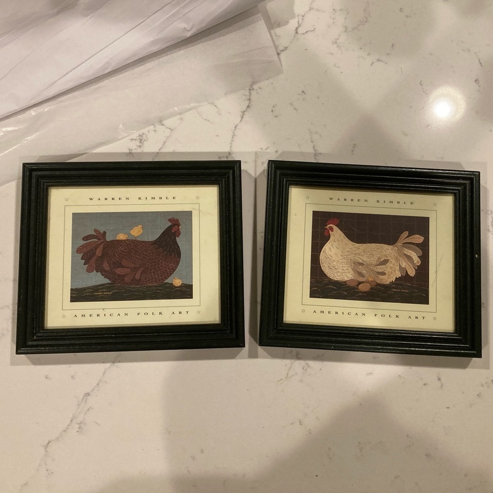 Warren Kimble framed art